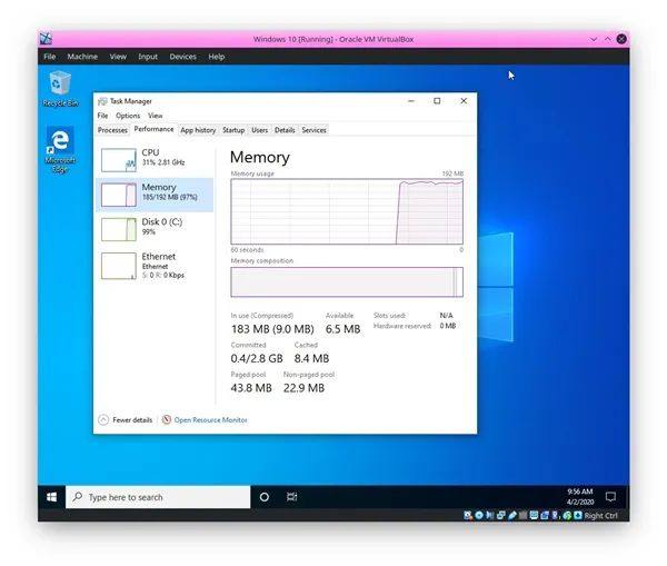 Win10物理16G内存运行虚拟机真的够用吗?