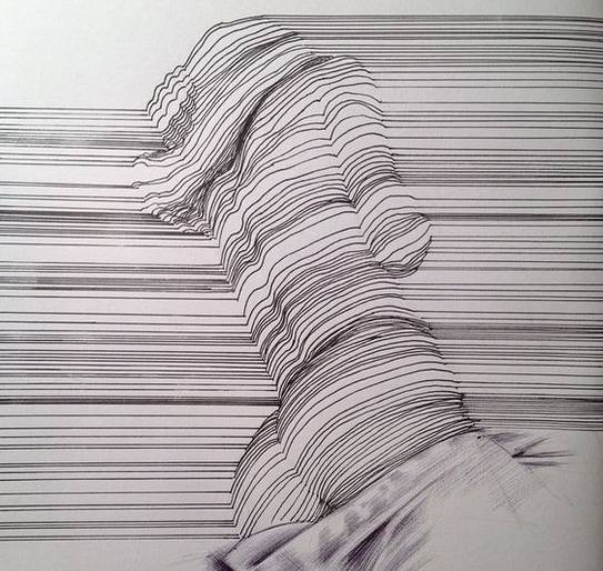 人画不直线的原因究竟是什么?探索艺术与心理的奥秘! 第3张 人画不直线的原因究竟是什么?探索艺术与心理的奥秘! 第3张