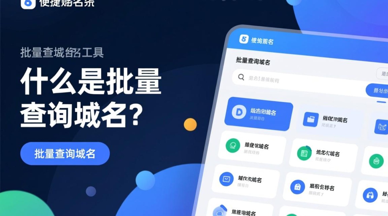 域名批量工具哪个最好用，免费域名批量查询工具推荐