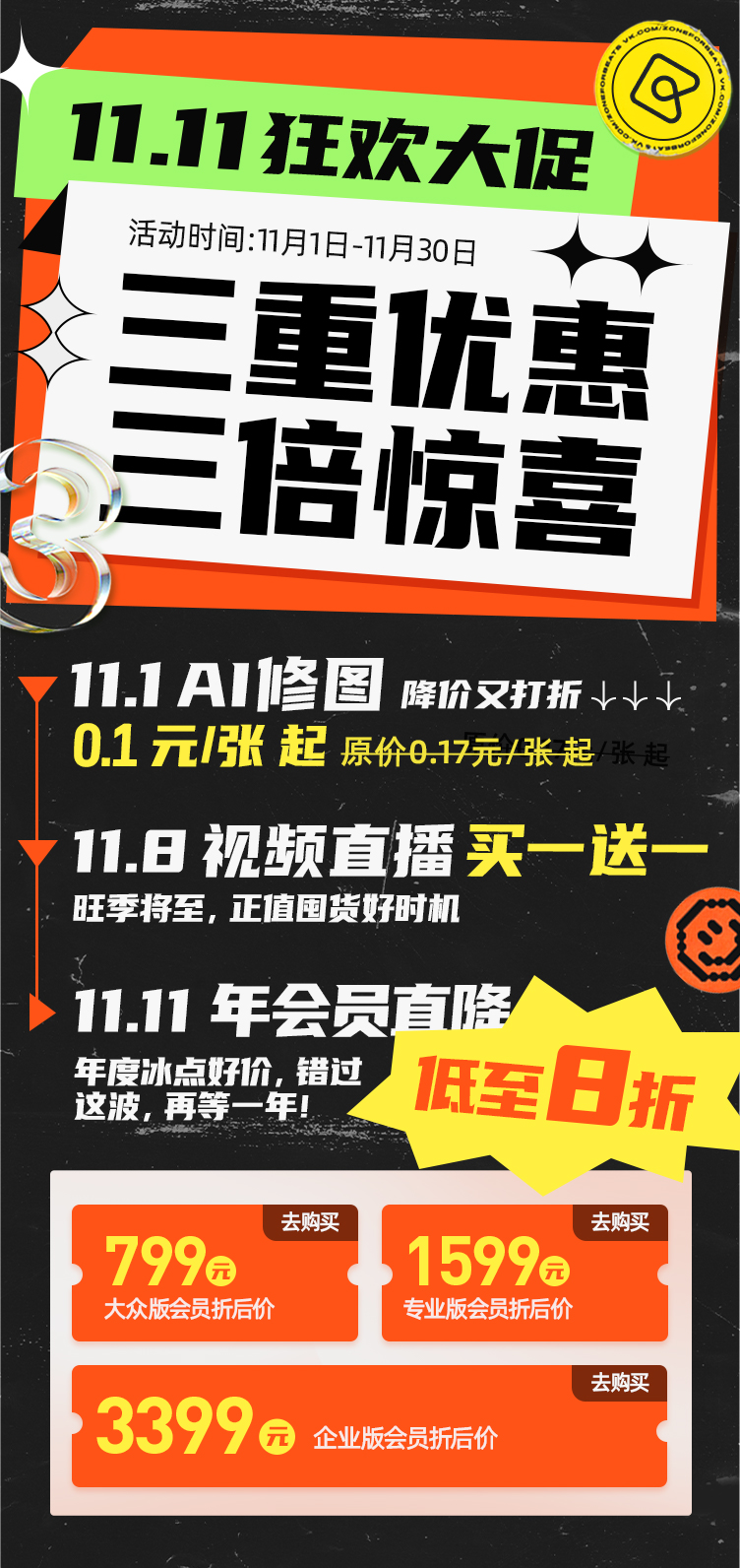 高级视频处理方案双11优惠活动有哪些?,怎么选 第3张 高级视频处理方案双11优惠活动有哪些?,怎么选 第3张