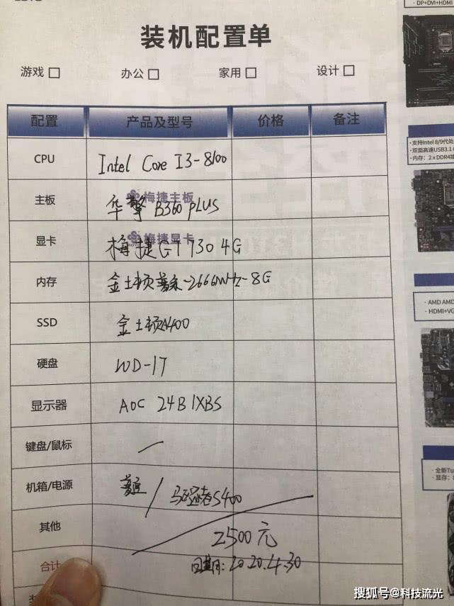 配置单等应该怎么写,配置单等怎么选比较合理 第3张 配置单等应该怎么写,配置单等怎么选比较合理 第3张