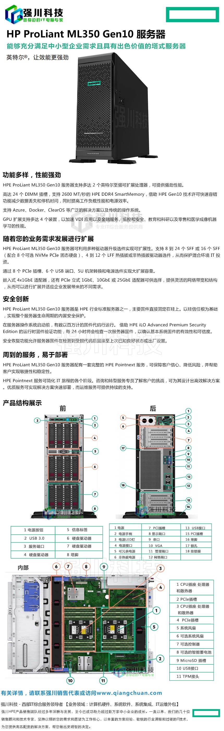hp ml350服务器配置升级要注意哪些关键参数? 第2张 hp ml350服务器配置升级要注意哪些关键参数? 第2张