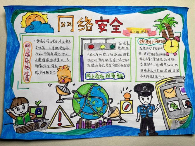 如何制作一份既安全又富有创意的安全网络手抄报内容? 第2张 如何制作一份既安全又富有创意的安全网络手抄报内容? 第2张