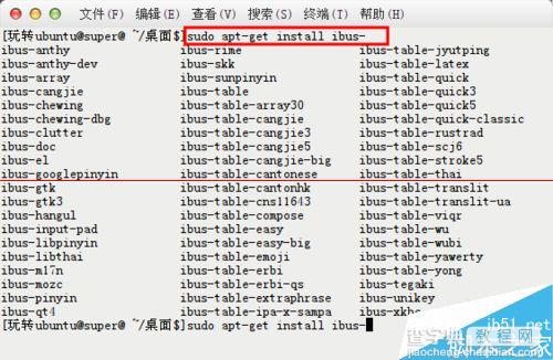 Ubuntu多行命令如何输入?