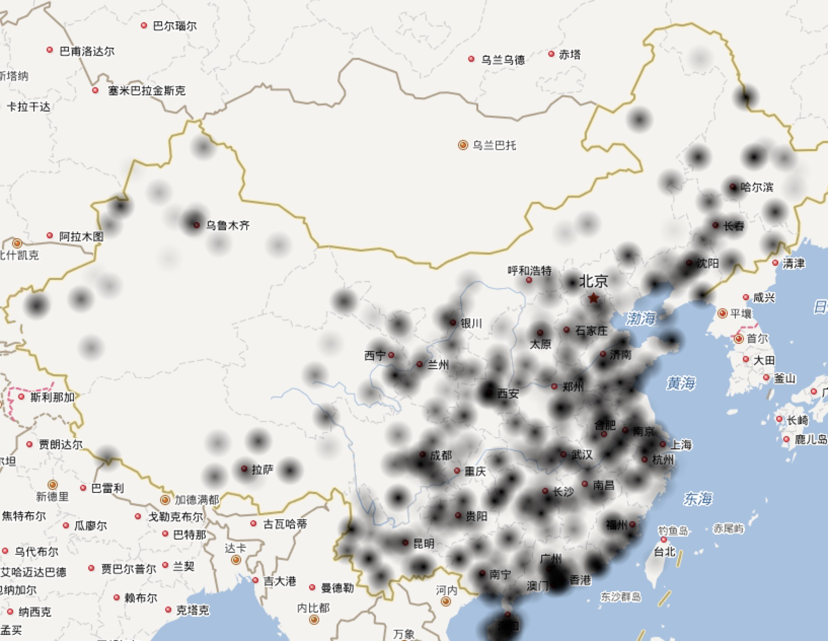 如何用JS实现高德地图热力图?,怎么使用 第1张 如何用JS实现高德地图热力图?,怎么使用 第1张