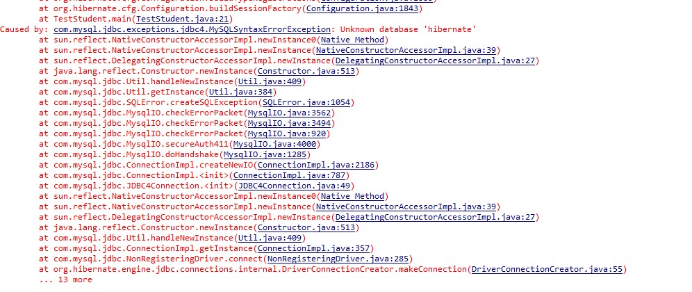 hibernate连接mysql实例报错怎么解决?mysql数据库连接配置详解 第3张 hibernate连接mysql实例报错怎么解决?mysql数据库连接配置详解 第3张