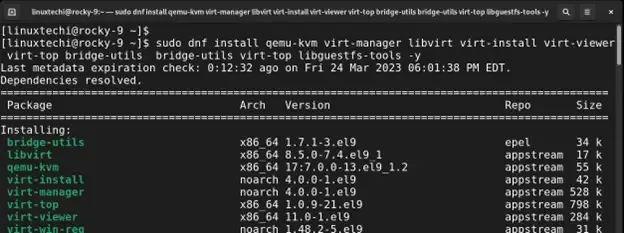 Linux快速安装KVM教程