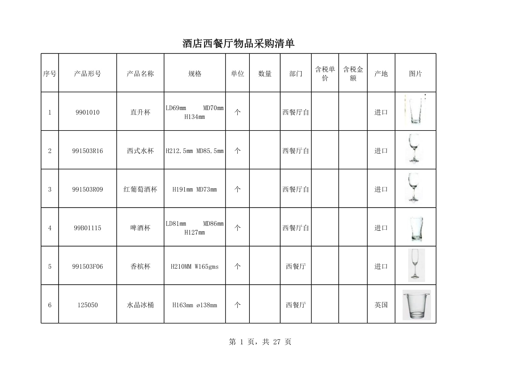 西餐厅标准配置有哪些?西餐厅设备清单明细 第2张 西餐厅标准配置有哪些?西餐厅设备清单明细 第2张