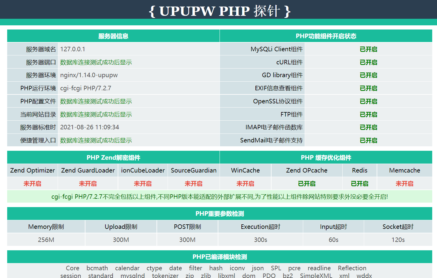 虚拟主机中的php探针是什么?作用及工作原理揭秘? 第2张 虚拟主机中的php探针是什么?作用及工作原理揭秘? 第2张