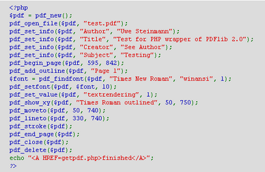 PHP动态生成PDF文件教程,如何实现网页端实时生成? 第2张 PHP动态生成PDF文件教程,如何实现网页端实时生成? 第2张