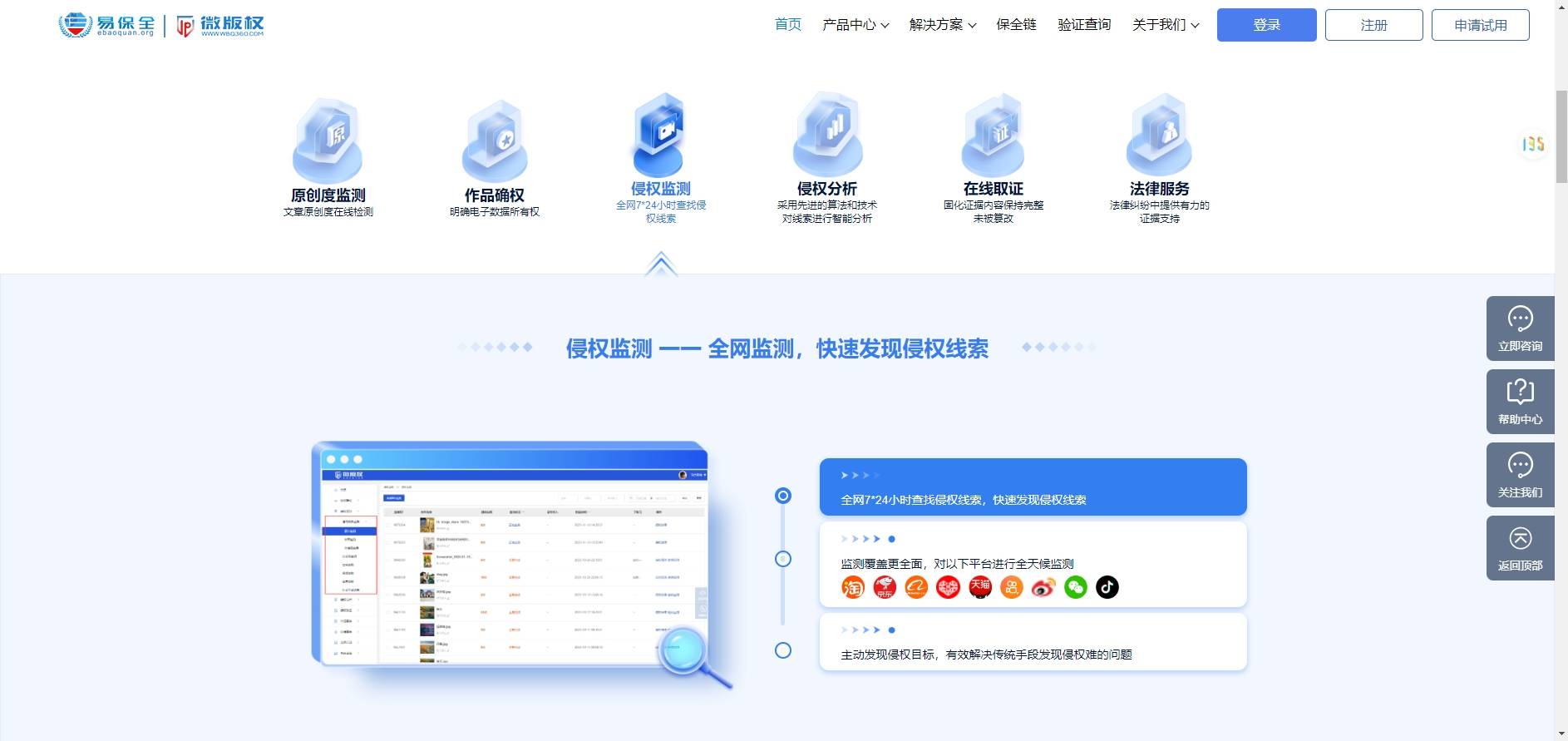 互联网版权检测集成怎么操作?版权侵权检测软件哪个好用 第1张 互联网版权检测集成怎么操作?版权侵权检测软件哪个好用 第1张