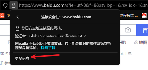 Firefox浏览器如何查看SSL证书详情及注意事项？ 第1张