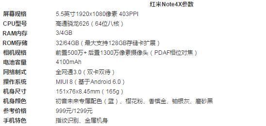 小米note4x配置参数是什么?,小米note4x配置参数多少 第3张 小米note4x配置参数是什么?,小米note4x配置参数多少 第3张