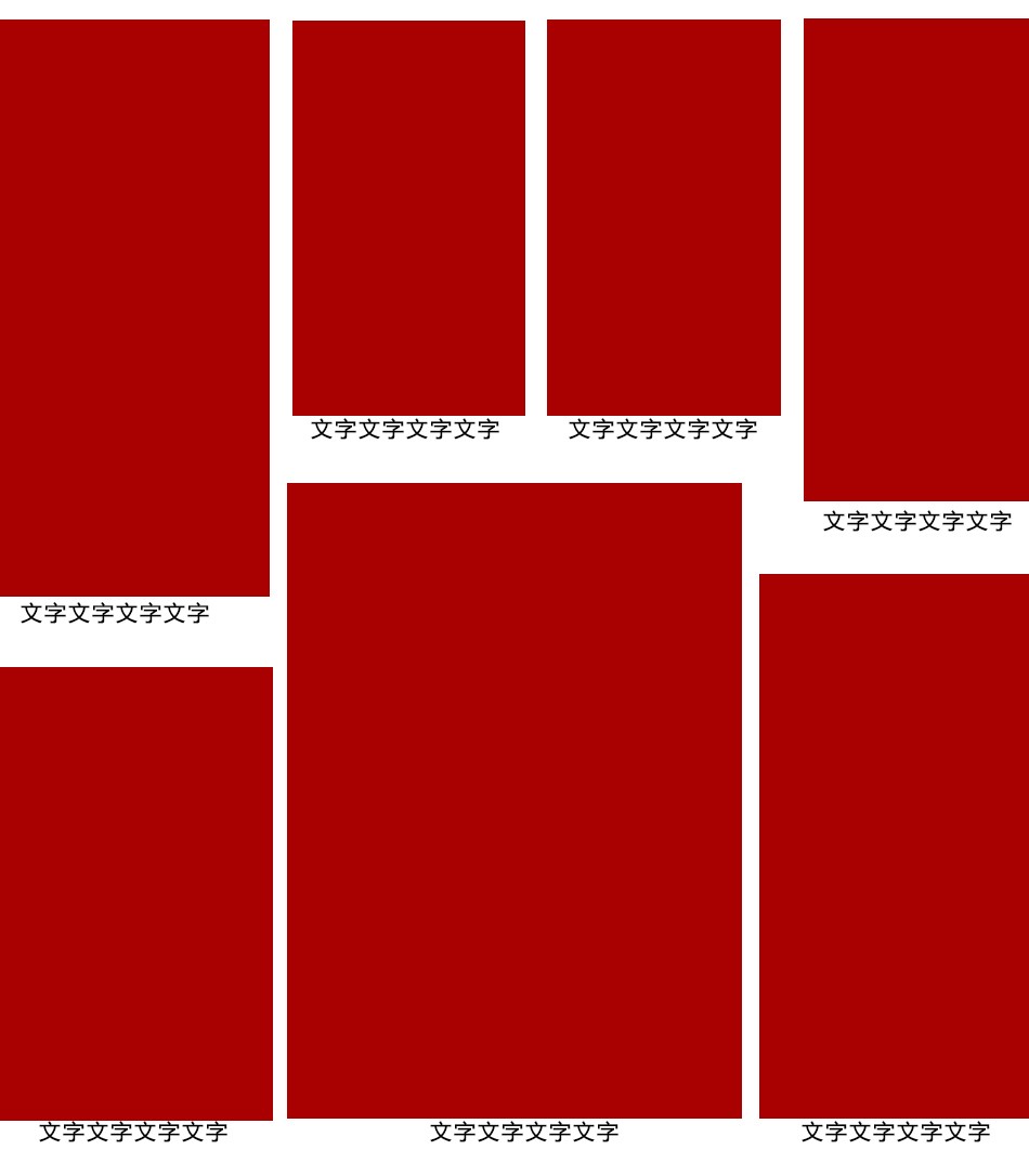 HTML图片文字依次排版方法？
