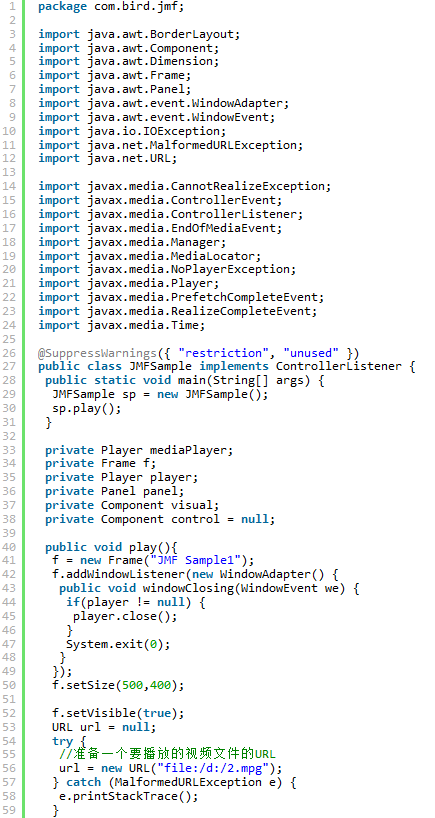 Java如何播放视频? 第2张 Java如何播放视频? 第2张