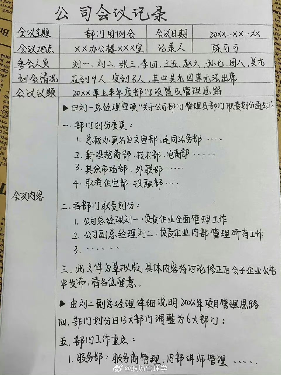 会议服务人员工作日志怎么写?会议服务流程标准 第1张 会议服务人员工作日志怎么写?会议服务流程标准 第1张