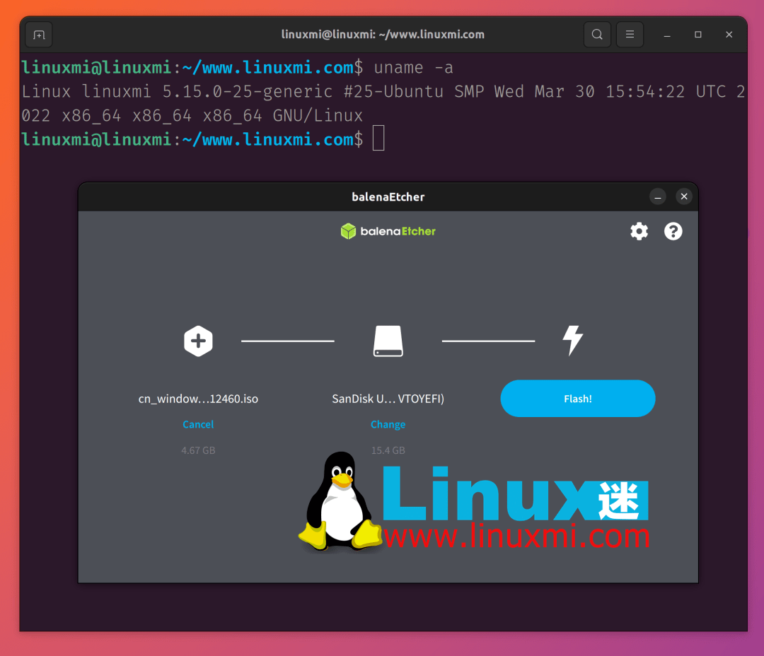 如何在linux制作win启动盘启动U盘