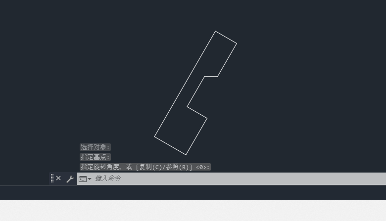 CAD旋转命令怎么用