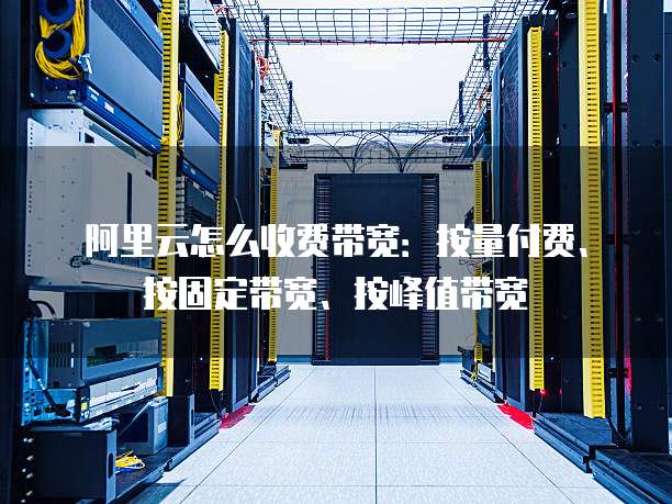 服务器改宽带按流量付费,流量费用如何计算?性价比如何? 第3张 服务器改宽带按流量付费,流量费用如何计算?性价比如何? 第3张