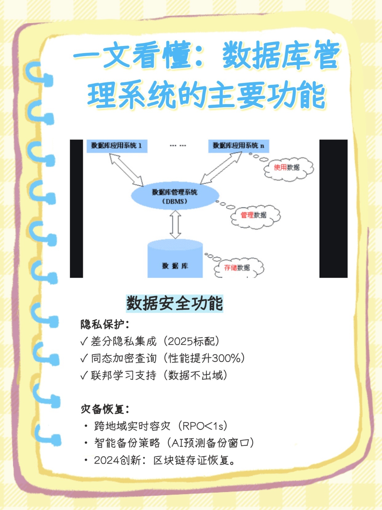 数据库系统描述不正确的是?数据库系统的主要功能有哪些 第3张 数据库系统描述不正确的是?数据库系统的主要功能有哪些 第3张