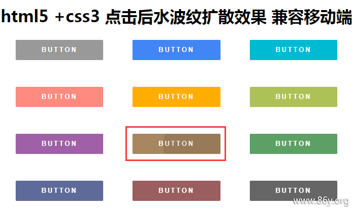 html如何做出水滴波纹 第1张