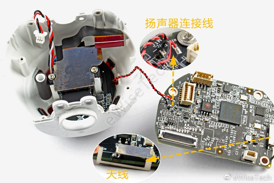 监控摄像头内部结构都包含哪些部件,怎么拆解? 第3张 监控摄像头内部结构都包含哪些部件,怎么拆解? 第3张