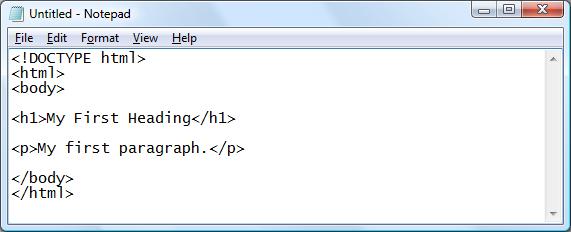 notepad如何编写html 第3张 notepad如何编写html 第3张