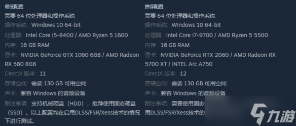 硬件最低配置是什么,如何查询游戏所需最低硬件要求? 第2张 硬件最低配置是什么,如何查询游戏所需最低硬件要求? 第2张