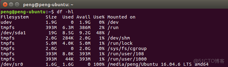 Linux怎么查看磁盘大小命令