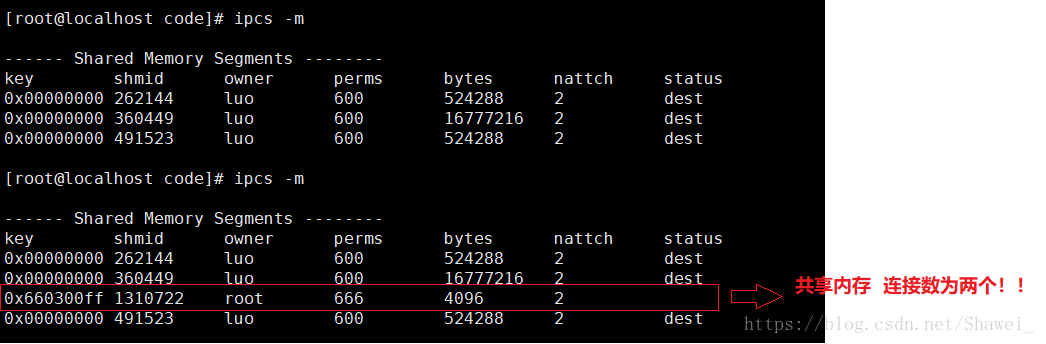 如何设置linux的共享内存 第3张