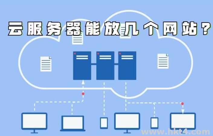 云服务器可以放几个网站