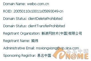 微博域名选择,是.com、.cn还是其他更好? 第3张 微博域名选择,是.com、.cn还是其他更好? 第3张