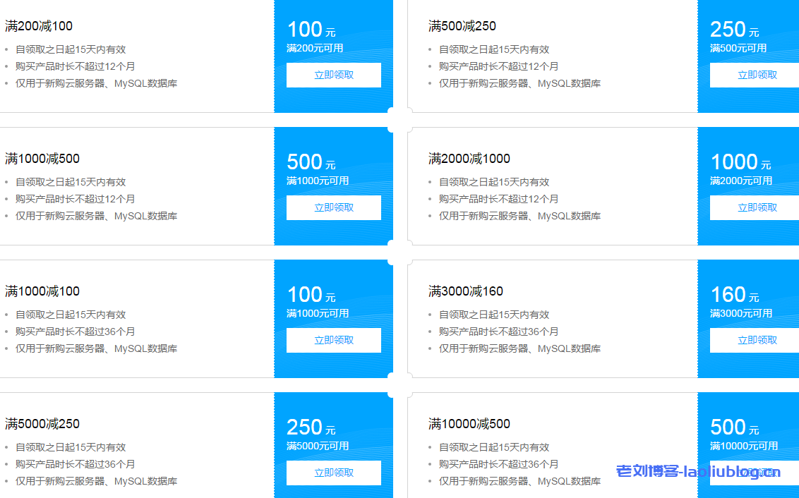 服务器数据库代金券的真实性和使用限制,你了解多少? 第1张 服务器数据库代金券的真实性和使用限制,你了解多少? 第1张