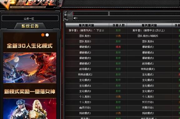 穿越火线哪个服务器最火爆?揭秘热门服务器排行之谜 第3张 穿越火线哪个服务器最火爆?揭秘热门服务器排行之谜 第3张