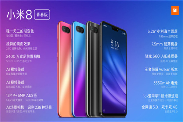 小米8配置图详细参数怎么查看,小米8配置参数有哪些 第3张 小米8配置图详细参数怎么查看,小米8配置参数有哪些 第3张