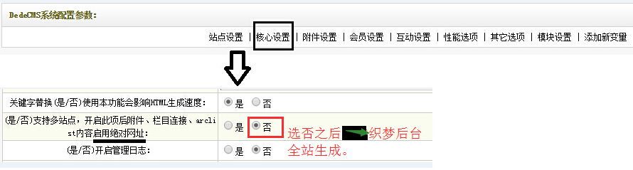 织梦域名解析