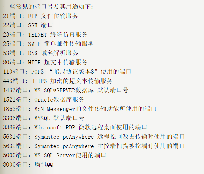 端口号为何分三种? 第1张 端口号为何分三种? 第1张