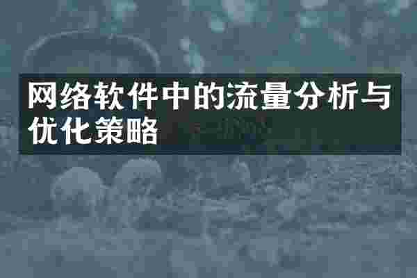 如何挑选最有效的分配网络流量的软件?揭秘优化网络流量的秘诀! 第3张 如何挑选最有效的分配网络流量的软件?揭秘优化网络流量的秘诀! 第3张