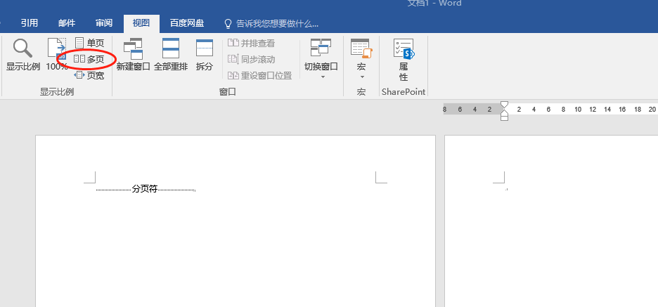 Word双页显示怎么设置? 第2张 Word双页显示怎么设置? 第2张