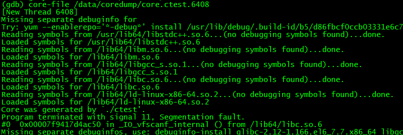 linux 如何生成core 第1张 linux 如何生成core 第1张