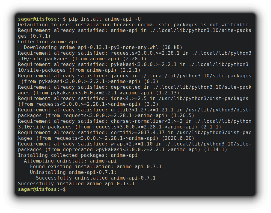 如何更新linux下的pip 第3张 如何更新linux下的pip 第3张