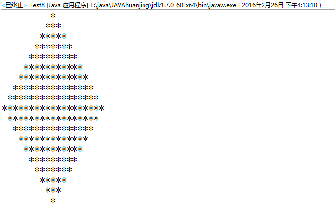 Java空心三角形怎么打印 第2张 Java空心三角形怎么打印 第2张