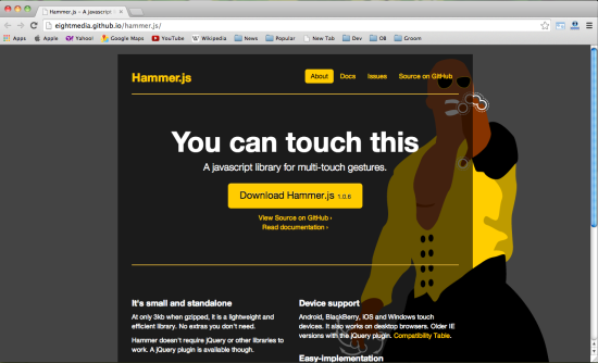 hammer.js是什么？hammer.js如何使用