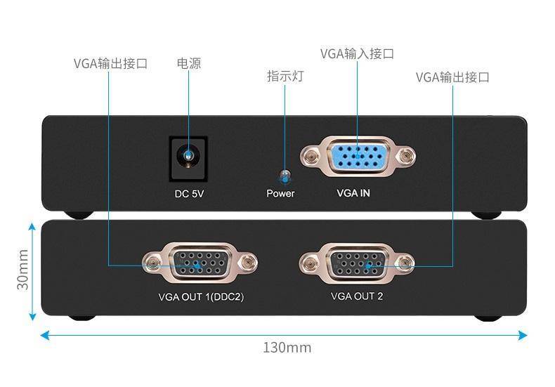 服务器的vga接口为什么连接在一起,服务器vga接口连接原因 第3张 服务器的vga接口为什么连接在一起,服务器vga接口连接原因 第3张