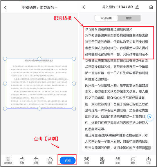 H5页面视频能识别图片文字吗?手机怎么提取图片文字 第3张 H5页面视频能识别图片文字吗?手机怎么提取图片文字 第3张