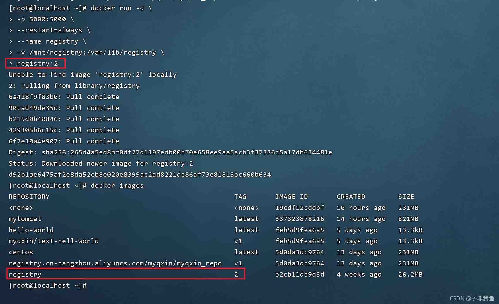 docker配置镜像仓库