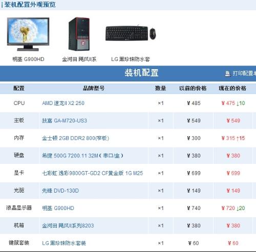 家用台式电脑一般配置是什么?,家用台式电脑配置推荐 第3张 家用台式电脑一般配置是什么?,家用台式电脑配置推荐 第3张