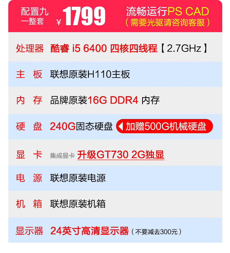 联想电脑主机配置怎么样,联想主机哪款配置性价比高? 第3张 联想电脑主机配置怎么样,联想主机哪款配置性价比高? 第3张
