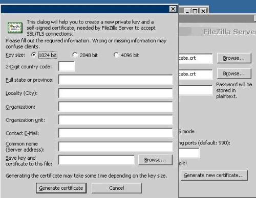 windows server 2008上利用Filezilla server搭建FTP服务器 第2张 windows server 2008上利用Filezilla server搭建FTP服务器 第2张