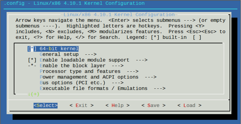 linux内核配置,linux内核配置教程 第3张 linux内核配置,linux内核配置教程 第3张
